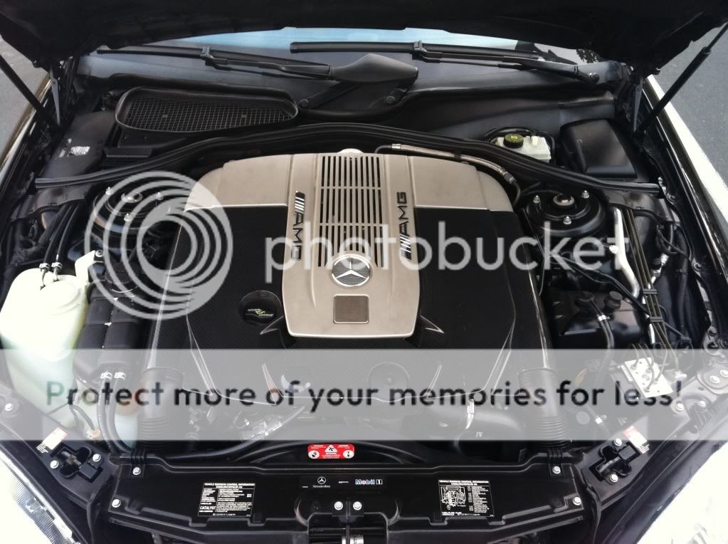 Carbon Fiber AMG Engine Cover - SL65 S65 CL65 S600 CL600 ... mercedes sl600 engine diagram 